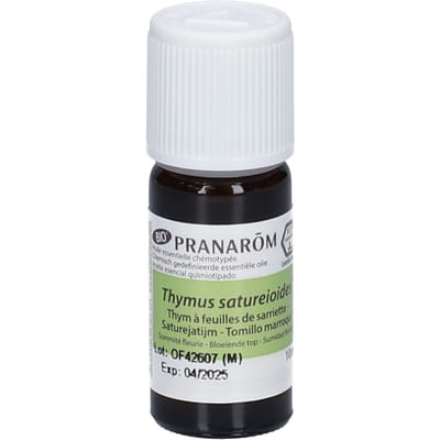 Pranarom - Tijm etherische olie met hartige bladeren - Bio - 10 ml