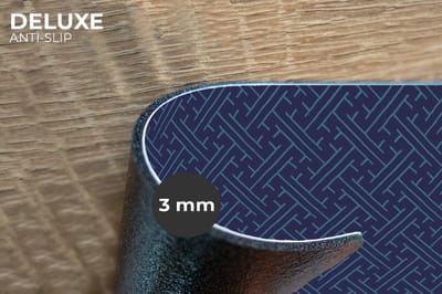 Placemats - 6 stuks - 45x30 cm - Placemat kunststof - Japans - Patronen - Geometrie - Borden onderleggers - Decoratie voor op tafel - Keuken tafeldecoratie accessoires - Vinyl onderlegger - Tafelversiering