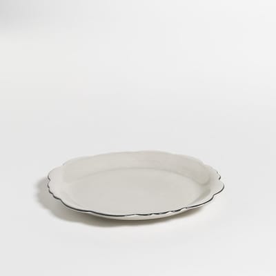 The Table Amsterdam Attic Dinerbord - Seabass - Ø26 cm - Lichtgrijs