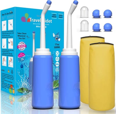 Solacis Draagbare bidet - Bidet - Vaginale douche - Mobiele bidet - Portable bidet - Draagbare bidets - Must have!