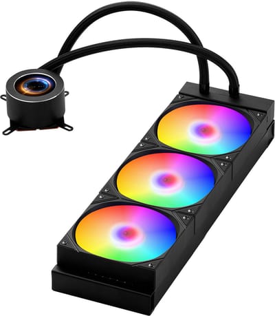 CPU Waterkoeler - 3x120mm PWM Ventilatoren - ARGB Verlichting - Professionele Koeling voor High-End Computers