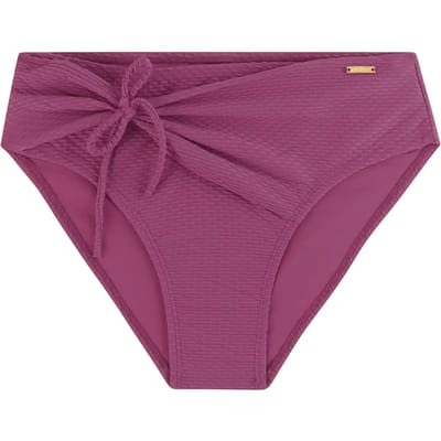 Protest MIXWraper - Bikini broekje Dames - Normale pasvorm - Hoge taille - Volledige dekking - Roze