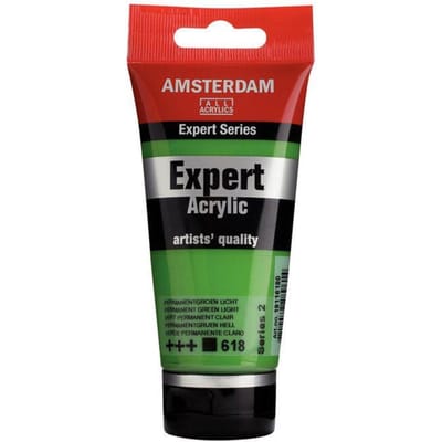 Amsterdam Expert Series Acrylverf - 75 ml - Permanentgroen Licht 618   8712079289614   Verf