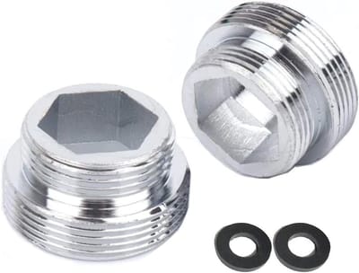 Tap Aerator Connector van Messing - Solide Metalen Keukenkranen Verbinder (M16 naar M22) met Eenvoudige Installatie en Duurzaamheid