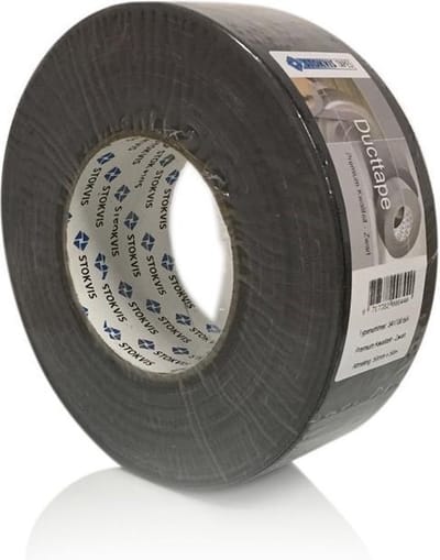 Ducttape Premium 341700 Zwart 75Mmx50M