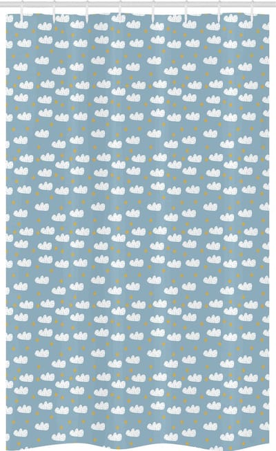 ABAKUHAUS douchegordijn – blauwe hemel – 120x180 cm – polyester