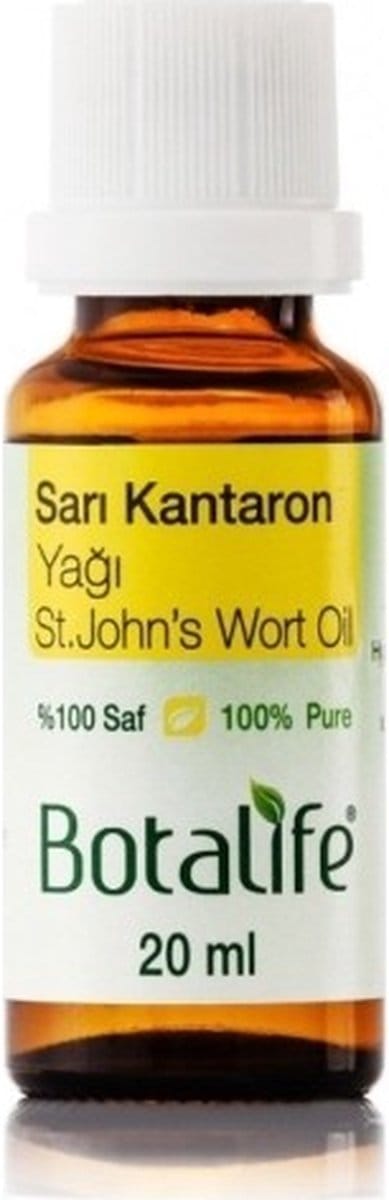 Botalife - Sint Janskruidolie - St. Janskruidolie - Sarı Kantaron - St. Janskruid Olie - Koudgeperste Olie - 100% Puur & Natuurlijk - St. John's Wort Oil - 20 ml