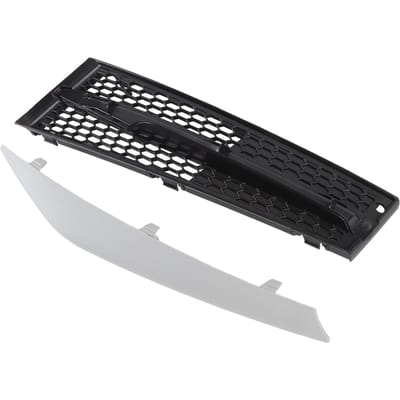 Grille Inférieure de Pare-Chocs Avant avec Jeu de Bandes Décoratives Décoration Tendance Remplacement pour Série 3 E92 E93 LCI 2011 2013 Gauche: black