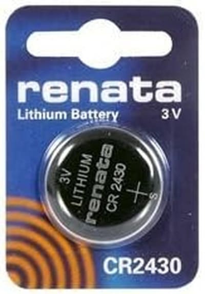 Lithium batterij 3V CR2430 voor elektronica - duurzaam en betrouwbaar
