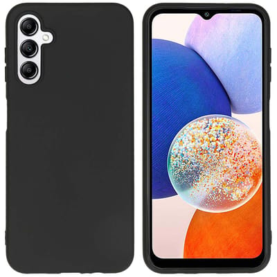 imoshion Hoesje - Geschikt voor Samsung Galaxy A14 (5G) / A14 (4G) - Color Backcover - Zwart