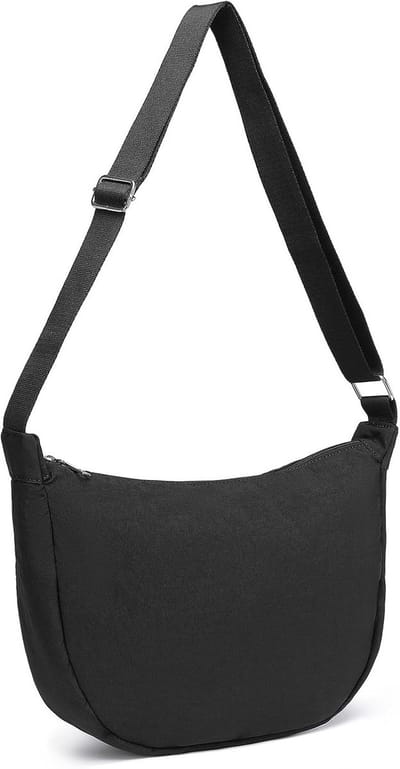 Dames Halve Maan Tas Waterdicht Nylon Schoudertas Casual Borsttasje
