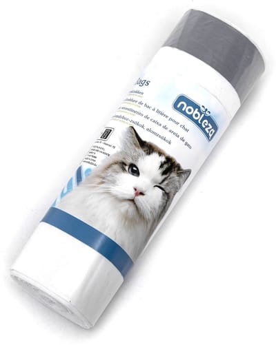 Nobleza Kattenbakzakken met Trekband - 45 x 79 cm - Maat S - 10 Stuks