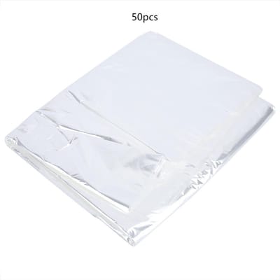 50 Stuks Wegwerp Doorzichtige Kleding Stofzakken Stomerij Kledinghoezen(60*100cm)