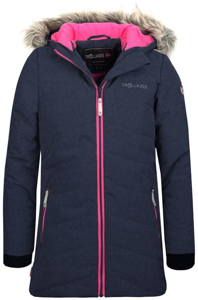 Trollkids Lifjell Jas Blauw 104 cm Meisje