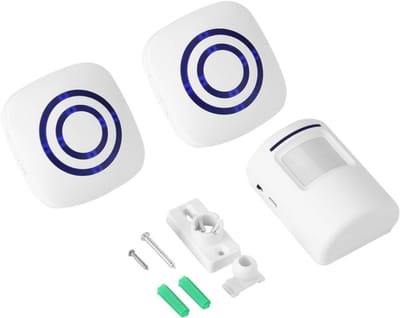 Opritverklikker - Entreemelder – Anti Diefstal Alarmsysteem – Waterdicht – Voor Buiten - Oprit Verklikker - Doorgangsmelder - Beveiliging – Toegangsmelder – Set van 2