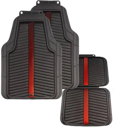 Red Bull Oracle Universele automattenset 'Heavy Duty' - 4-delige set - Zwart/Rood