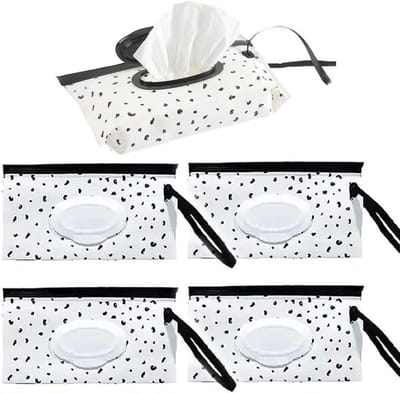 Baby Wet Wipes Dispensers - Wipes Container Refill - Hygiënisch Baby Verzorgen - Herbruikbaar en Lekvrij