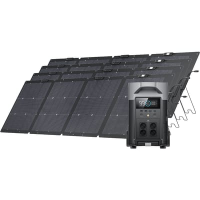 EcoFlow DELTA Pro Solar Generator (PV220W)