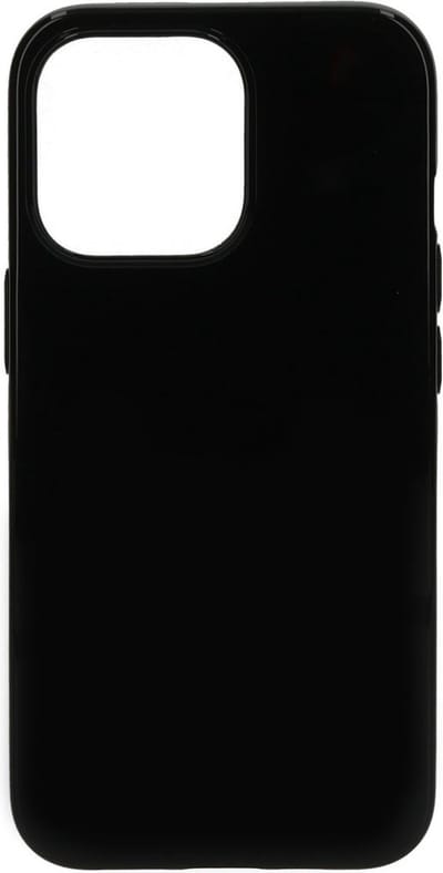 Mobiparts hoesje geschikt voor Apple iPhone 13 Pro - Zacht TPU - Schokabsorberend TPU - Grip Coating - Zwart