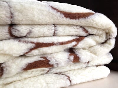 Luxe Merino Wollen Dekbed 140x200 cm – 100% Zuivere Australische Wol – Dubbele Dikte 900 g/m² – Woolmark Certificaat – Cappuccino Brown – Wasbaar, Antiallergisch, Zacht & Warm