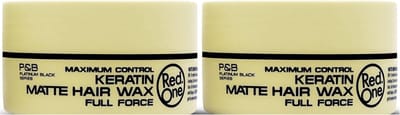 Red One Haar Styling Wax - Keratin - 2 x 150 ml
