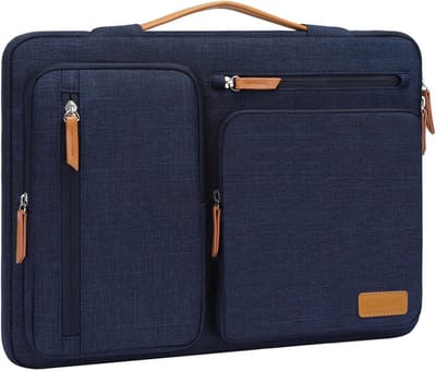 Waterdichte Laptoptas met Handvat en Extra Opbergvakken