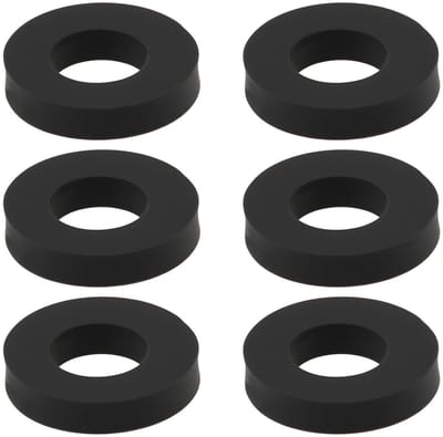 Dailygoods - 6 Stuks Vervangende Ringen voor Golfclub Hoofd