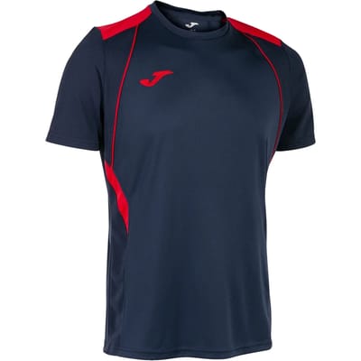 Joma Championship Vii T-shirt Met Korte Mouwen Blauw 7-8 Years Jongen