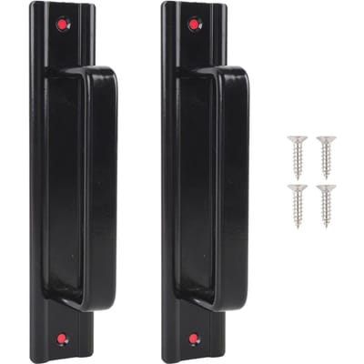 2 stuks Staldeurhandgrepen Schuifdeurhandgrepen Deurtrekgrepen voor Glazen Deur Kast Lade