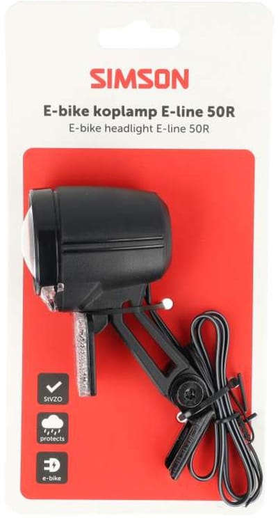 Simson koplamp Aurora E-line 50R - E-Bike (ebike)