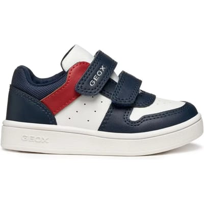 GEOX ECLYPER PEUTERJONGENS Sneakers - MARINEBLAUW/WIT - Maat 20
