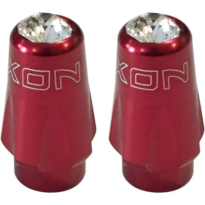 Bouchon van ventiel in 6061-aluminium met swarovski-kristal XON Presta (x2)