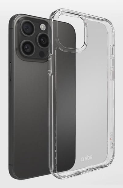 SBS D3O hoesje voor iPhone 14 Pro Max - transparant