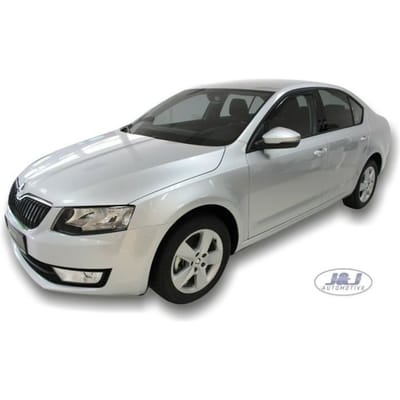 Déflecteurs d'air - J&J AUTOMOTIVE - Skoda Octavia 3 - Fumé - Acrylique renforcé - Installation facile
