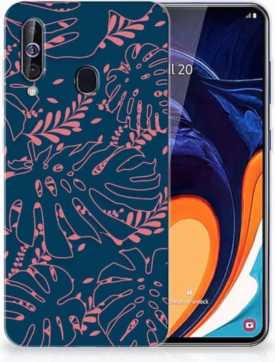 Samsung Galaxy A60 TPU Case Palm Leaves