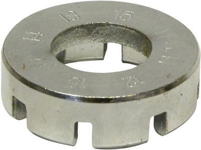 spakenspanner 10 - 15G staal zilver