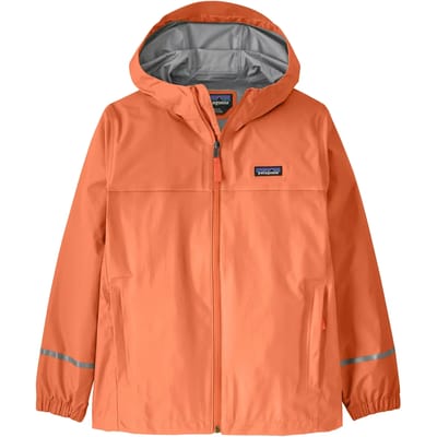 Patagonia Kids' Torrentshell 3L Regenjas Kind (Maat - M, Kleur - Peach Sherbet)