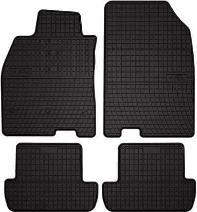 Wielganizator SolidPRO Serie - Auto Vloermatten - Renault Megane III - Zwart - Aangepast