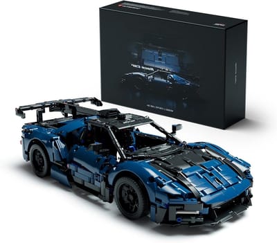 Hypercar Model Kit voor Volwassenen, Schaal 1:12 Bouwset voor Sportauto's, Perfect Cadeau voor Motorsportliefhebbers (1726 Onderdelen, NF10321)