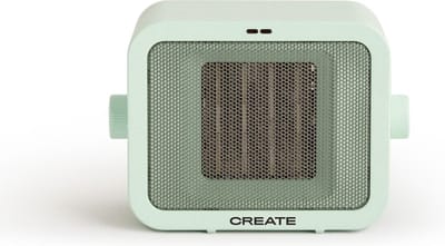 CREATE - 1500 W keramische ruimteverwarming - Pastelgroen - WARM BOX