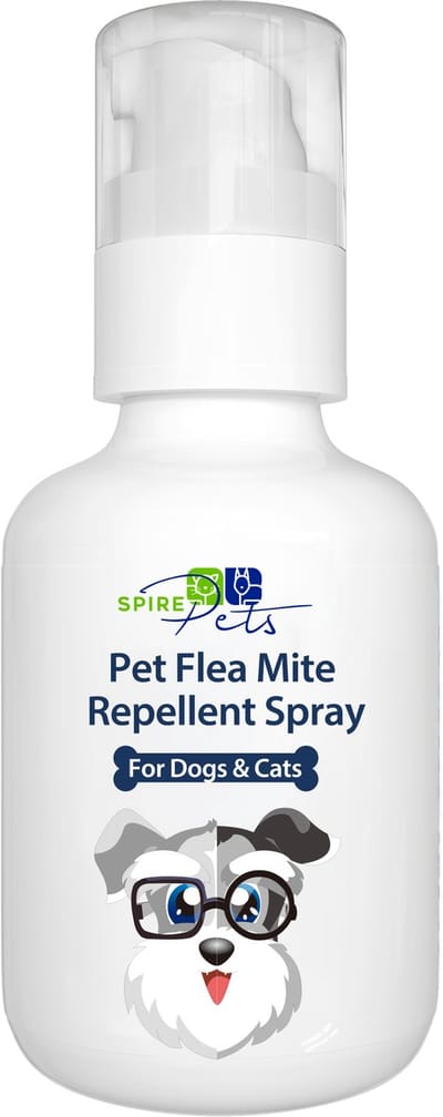 Spire Pets Natuurlijke Anti-Oormijt & Vlooien Spray – 150ml