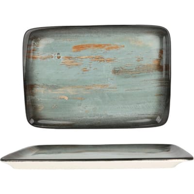 Bonna Serveerschaal - Madera - Porselein - 34 cm - set van 2