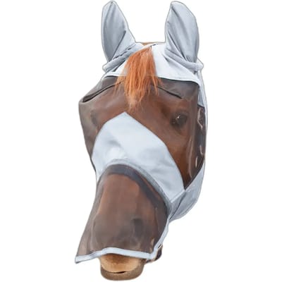 Vliegenmasker voor een koe met bescherming voor de oren en de snuit Waldhausen Premium