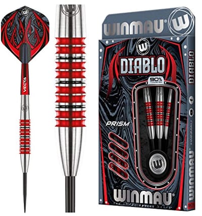 Professionele 28 Gram Steeltip Tungsten Darts Set met Flights en Stems