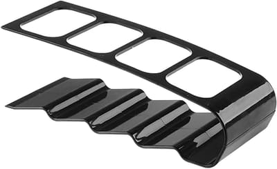 Afstandsbedieningshouder met 4 Compartimenten voor TV Media Accessoires - Handige Plastic Caddy voor Organisatie en Toegankelijkheid