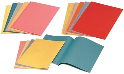 Esselte dossiermap blauw papier van 80 g/m - pak van 250 stuks