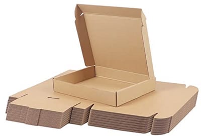 Verhuisdozen 30,5 x 22,9 x 5,1 cm - 25 Stuks - Bruine Geschenkdozen Met Deksel