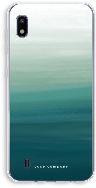 Case Company® - Hoesje geschikt voor Samsung Galaxy A10 hoesje - Ocean - Soft Cover Telefoonhoesje - Bescherming aan alle Kanten en Schermrand