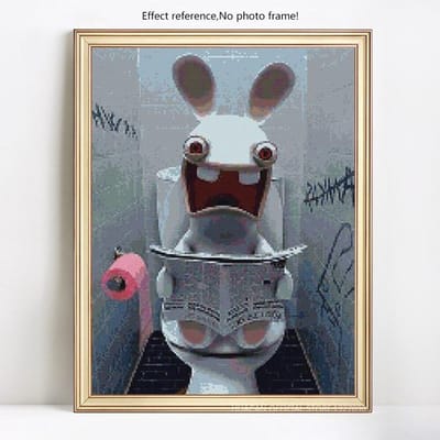 5D DIY diamant schilderij cartoon diamant borduurwerk kruissteek foto van strass decor thuis 20X30CM gray