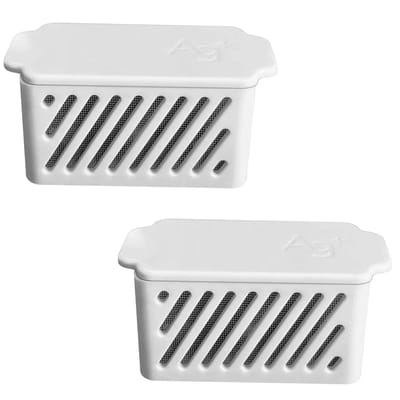 Dailygoods- Ion Module - 2 Stuks - Vervanging voor Roborock S7maxv Ultra/S7 Pro Ultra/Q Revo/S8+/S8/S8 Pro Ultra/S8 Plus/G10S Pro/P10/G10S Pure G20 - Zilverionen - Langdurige levensduur - Verbeterd reinigingseffect - Stofzuigeronderdeel